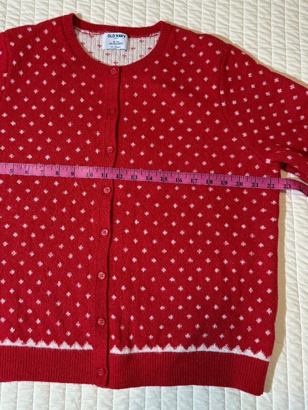 Old Navy XL Tall Red Sweater - Picture 4 of 5